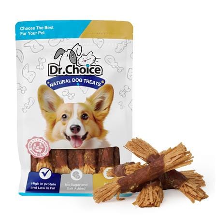 ขนมสุนัข DR.CHOICE CHICKEN FISH SNACKS 400 ก._0