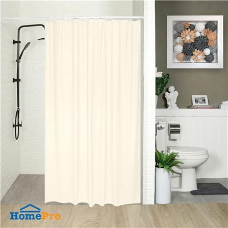 ม่านห้องน้ำ PVC WSP SCB-3/BEIGE 180X180ซม._3