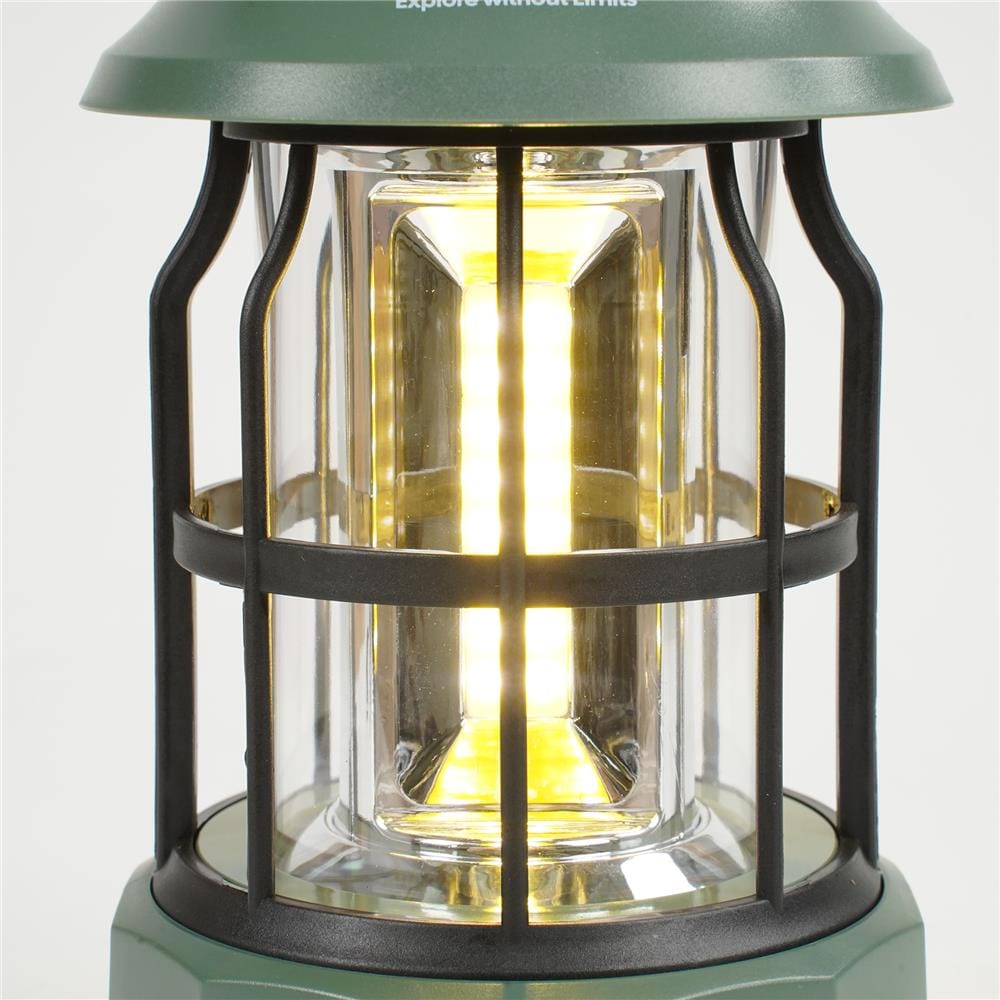 ตะเกียงแคมป์ปิ้ง SPRING SOLAR LED XPLOR สีเขียวเข้ม