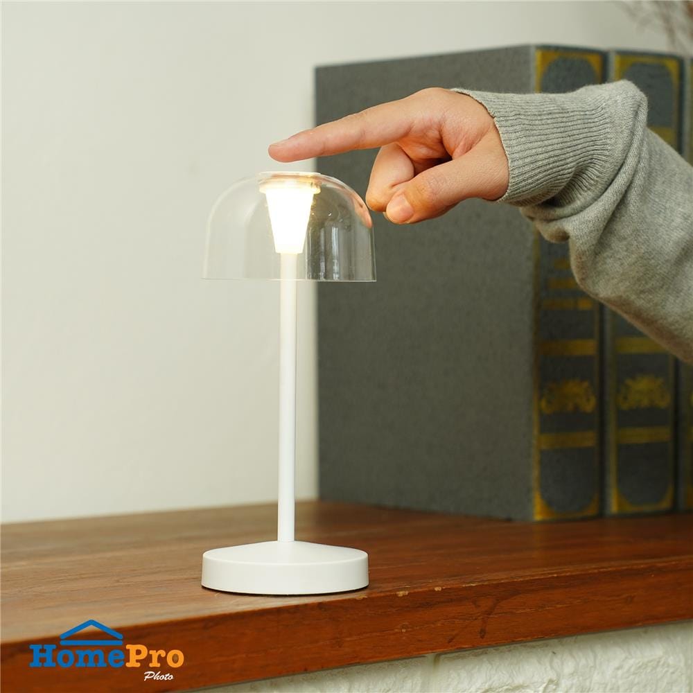 ไฟตั้งโต๊ะ LED CARINI TCW25401-WH 0.8 วัตต์ WARM WHITE สีขาว