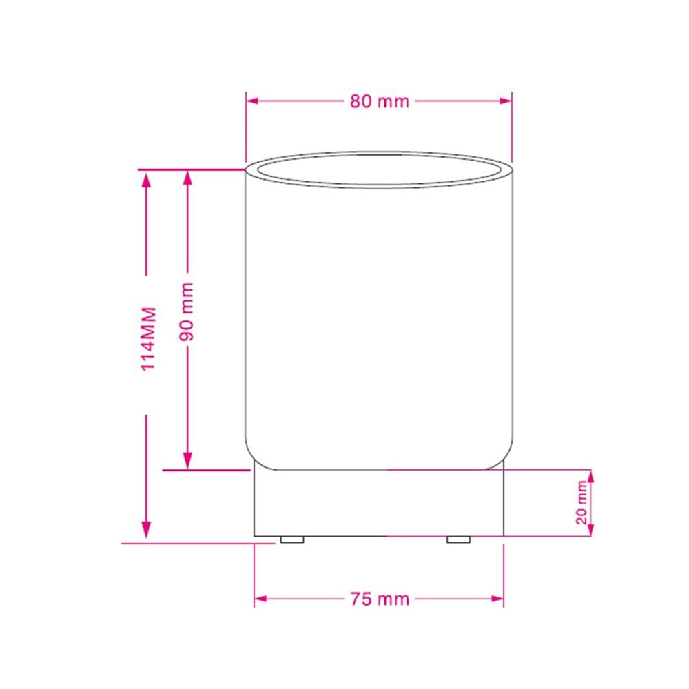 ไฟตั้งโต๊ะ LED CARINI TCW25402-CY 0.4 วัตต์ WARM WHITE สีฟ้า