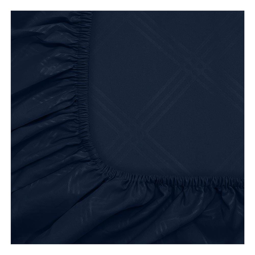 ชุดผ้าปูที่นอน 5 ฟุต (ชุด 6 ชิ้น) PICASSO BASIC ENJOY NAVY BLUE