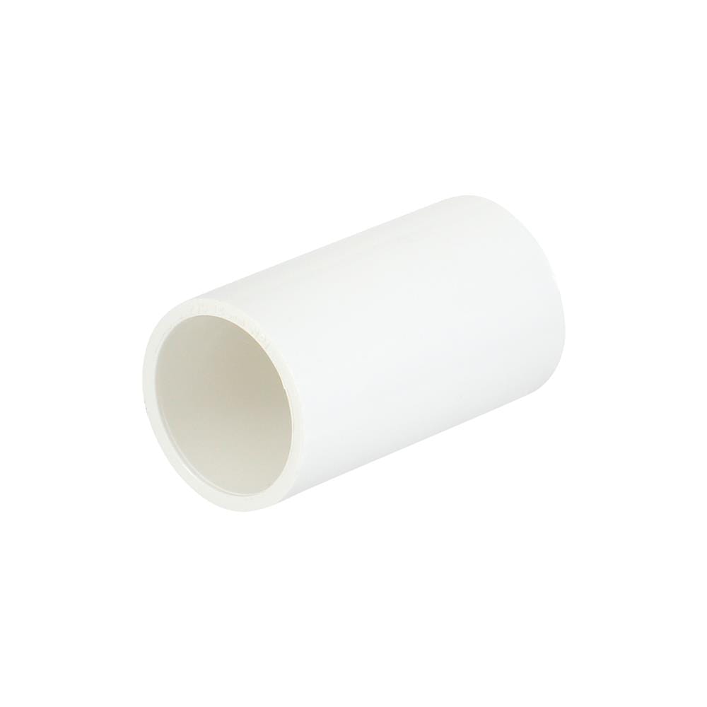 ข้อต่อตรง PVC ตราช้างNPI 16 มม. มาตรฐาน BS สีขาว (แพ็ก 5 ชิ้น)