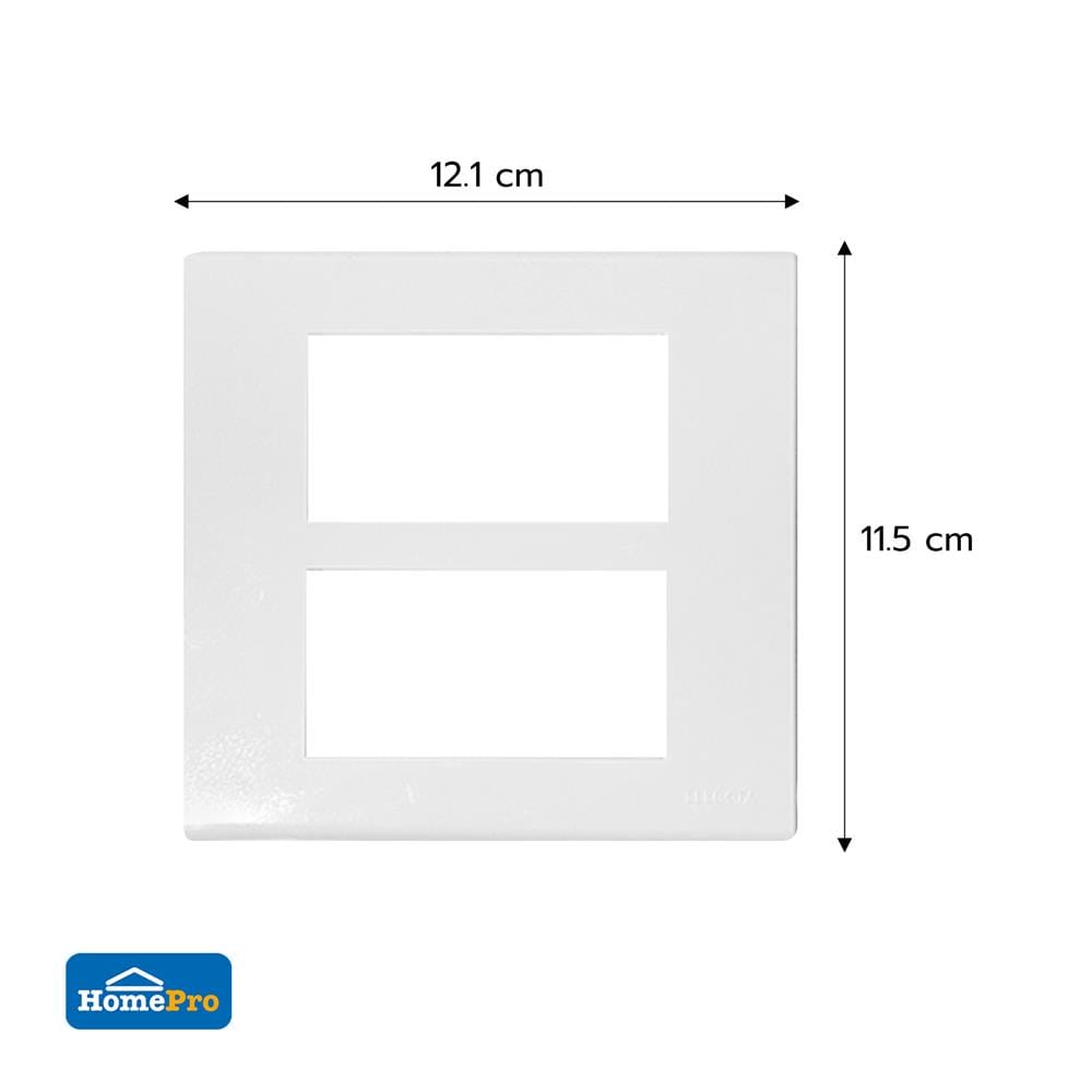 หน้ากาก 6 ช่อง ELECKTA BASIC A-106 สีขาว