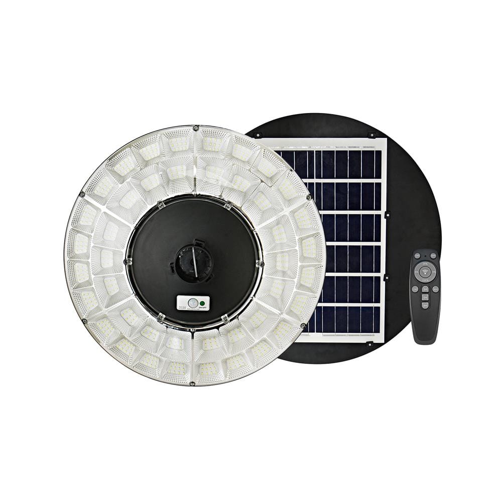 ไฟสนาม SOLAR CARINI 492 1200 วัตต์ DAYLIGHT สีดำ