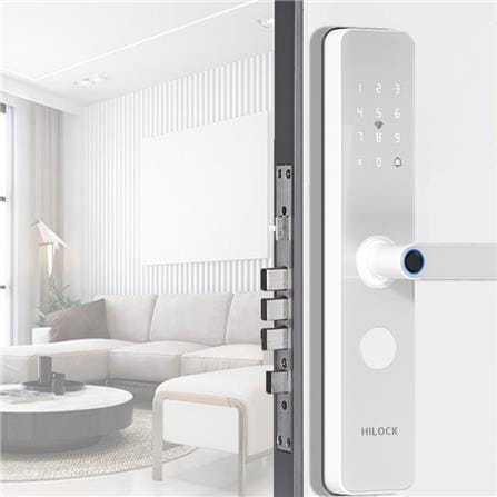 กลอนดิจิตอล HILOCK HL-631W สีขาว_3