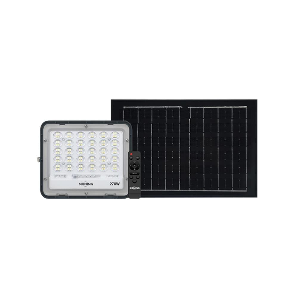 สปอตไลท์ SOLAR SHINING GALAXY PRO 270 วัตต์ WARM WHITE สีดำ