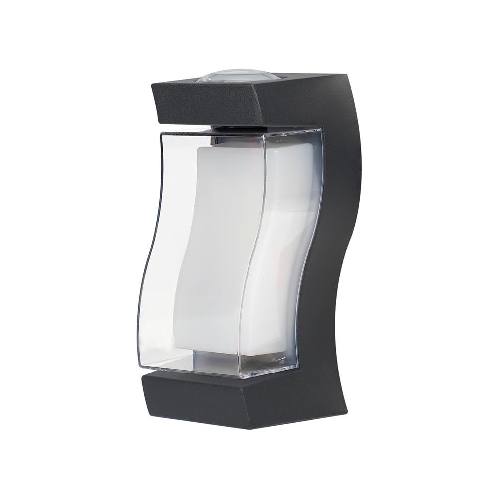 ไฟผนังนอก LED CARINI BO-WL3528 8 วัตต์ WARM WHITE สีดำ