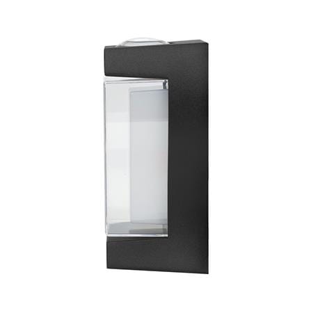 ไฟผนังนอก LED CARINI BO-WL3528 8 วัตต์ WARM WHITE สีดำ_2