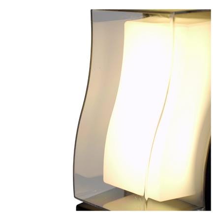 ไฟผนังนอก LED CARINI BO-WL3528 8 วัตต์ WARM WHITE สีดำ_3