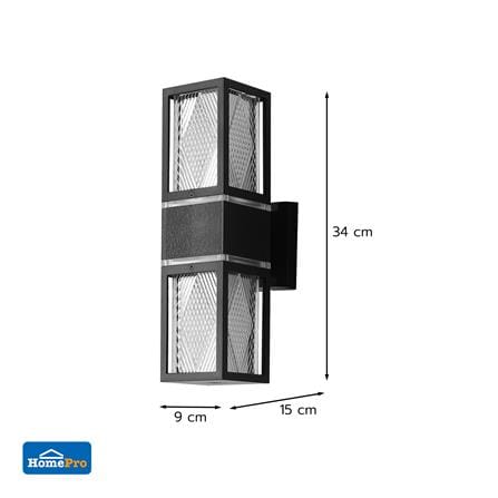ไฟกิ่งภายนอก CARINI BO-PS4101/2 สีดำ_7