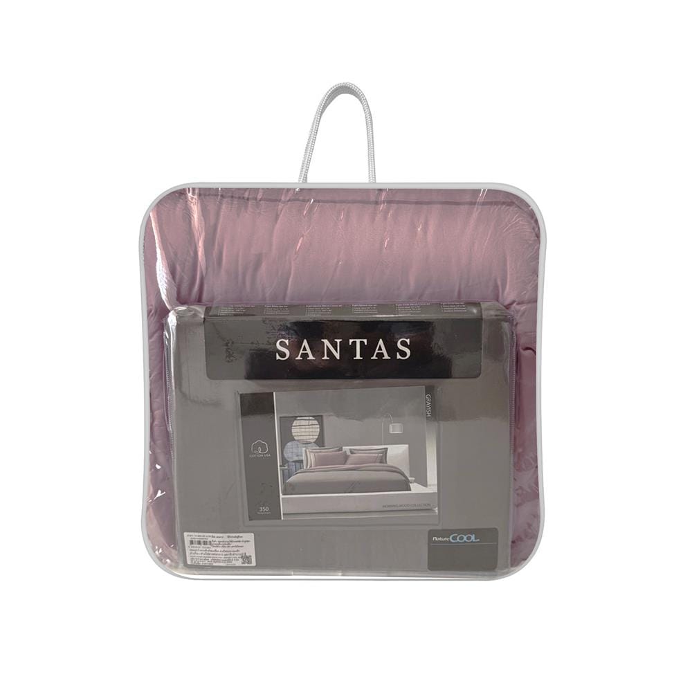 ชุดผ้าปูที่นอน 5 ฟุต (ชุด 7 ชิ้น) SANTAS COTTON USA MORNING MOOD GR