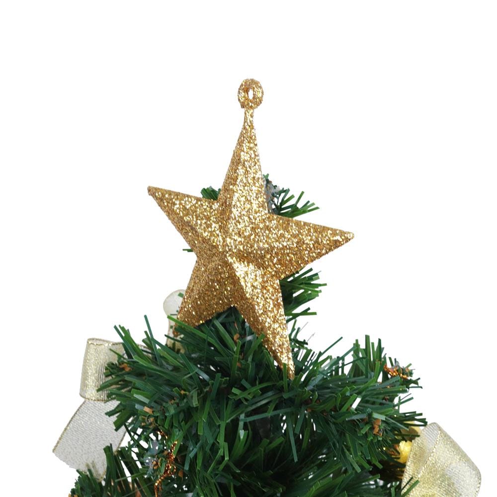 ต้นคริสต์มาส พร้อมของตกแต่งยอดดาวสีทอง SIAMXMAS 1.5 ฟุต