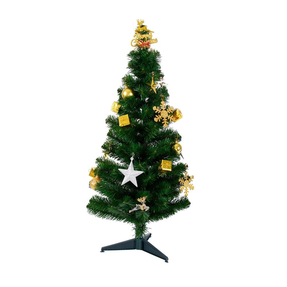 ต้นคริสต์มาส พร้อมของตกแต่งกวางทอง SIAMXMAS 3 ฟุต