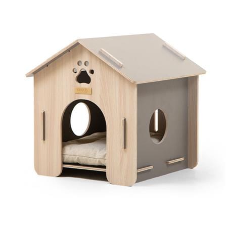 บ้านสัตว์เลี้ยง DR.CHOICE COZY HOME ELEGANT สีเทา_0