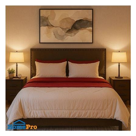 ผ้านวม SANTA BEDDING 70x90 นิ้ว สี PINK/RED_3