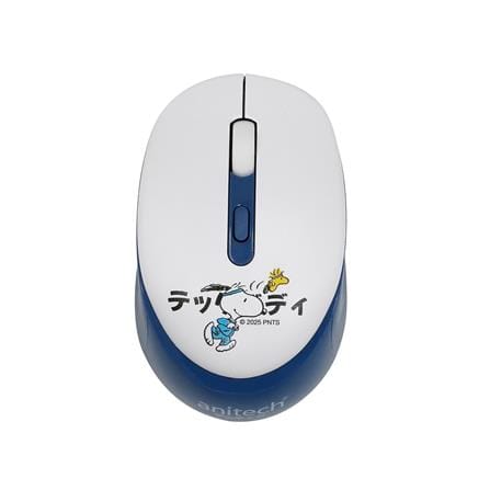 เมาส์ไร้สาย ANITECH SNOOPY W240 สีน้ำเงิน_0