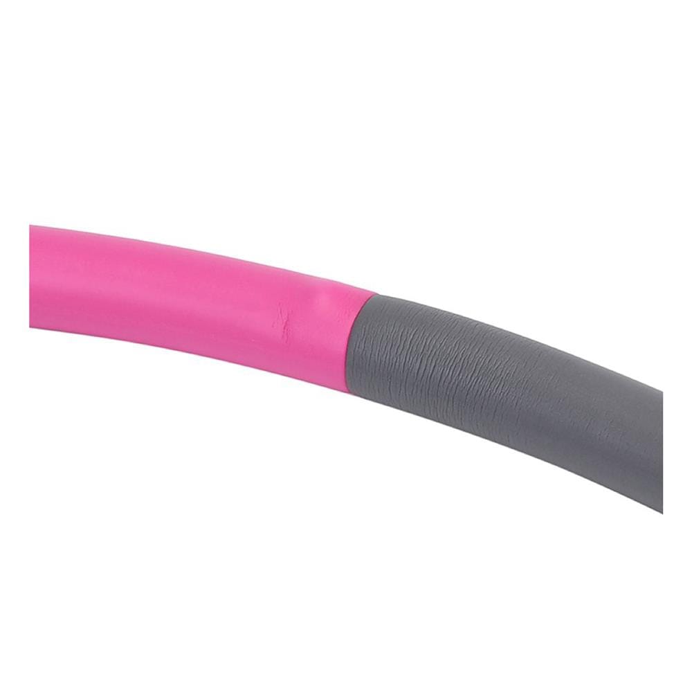 ฮูลาฮูป แบบต่อชิ้น GRANDE 94 ซม. สีชมพู/เทา
