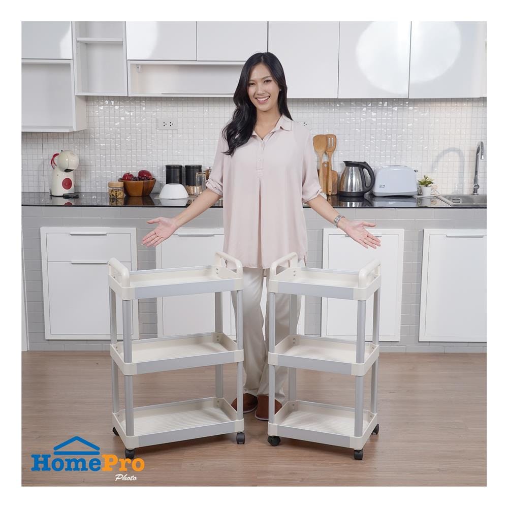 ชั้นวางของในครัว 3 ชั้น KECH NOAR SIZE L 50x30x78 ซม.