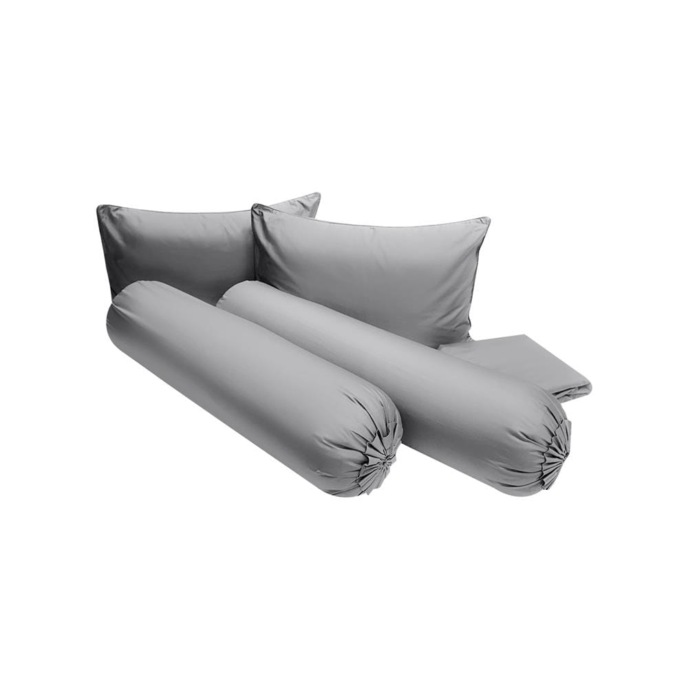 ชุดผ้าปูที่นอน 6 ฟุต (ชุด 5 ชิ้น) STEVENS PURE COTTON ML21GR