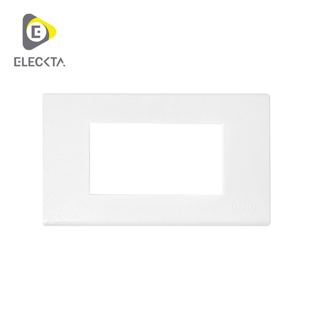 หน้ากาก 3 ช่อง ELECKTA BASIC A-103 สีขาว