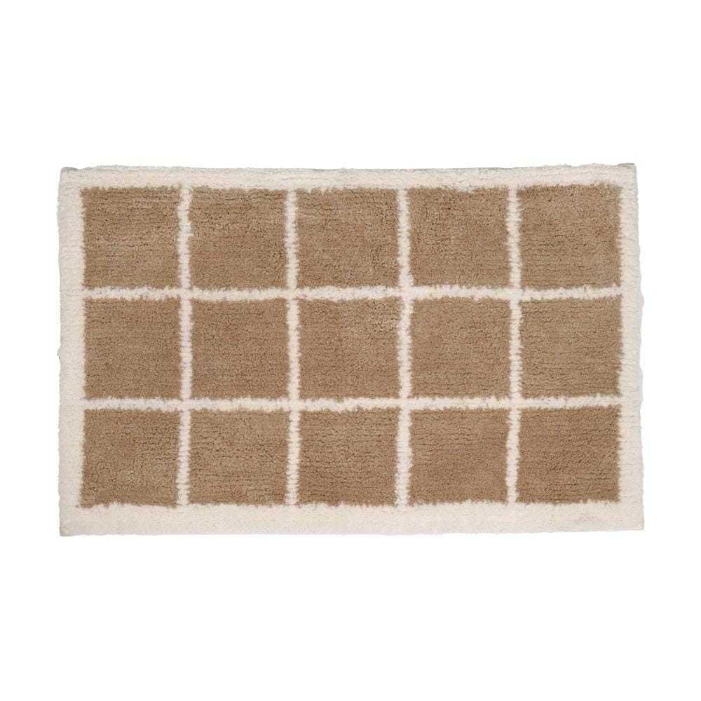พรม HOME LIVING STYLE GRITT 45x70 ซม. สีน้ำตาล
