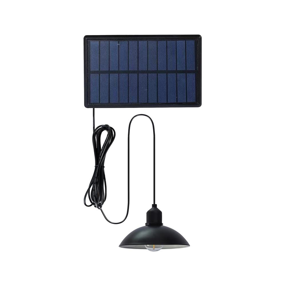 ไฟช่อภายนอก SOLAR CARINI PH003 0.9 วัตต์ DAYLIGHT สีดำ