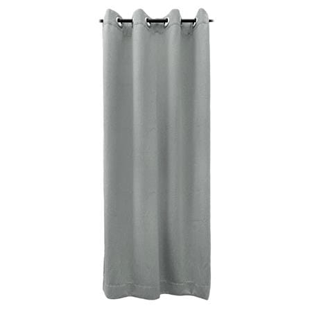 ผ้าม่าน EYELET HOME LIVING STYLE SOLID UV 130x220 ซม. สีเทา_0
