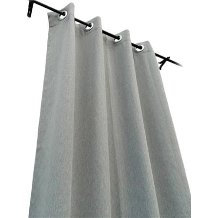 ผ้าม่าน EYELET HOME LIVING STYLE SOLID UV 130x220 ซม. สีเทา_1
