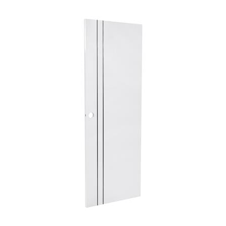 ประตูห้องน้ำ UPVC เจาะลูกบิด AZLE AZ 1-WH 70x200 ซม. สีขาว_1