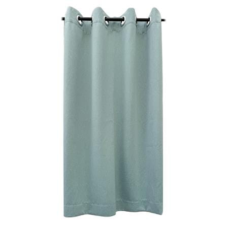 ผ้าม่าน EYELET HOME LIVING STYLE SOLID UV 130X160 ซม. สีฟ้า_0