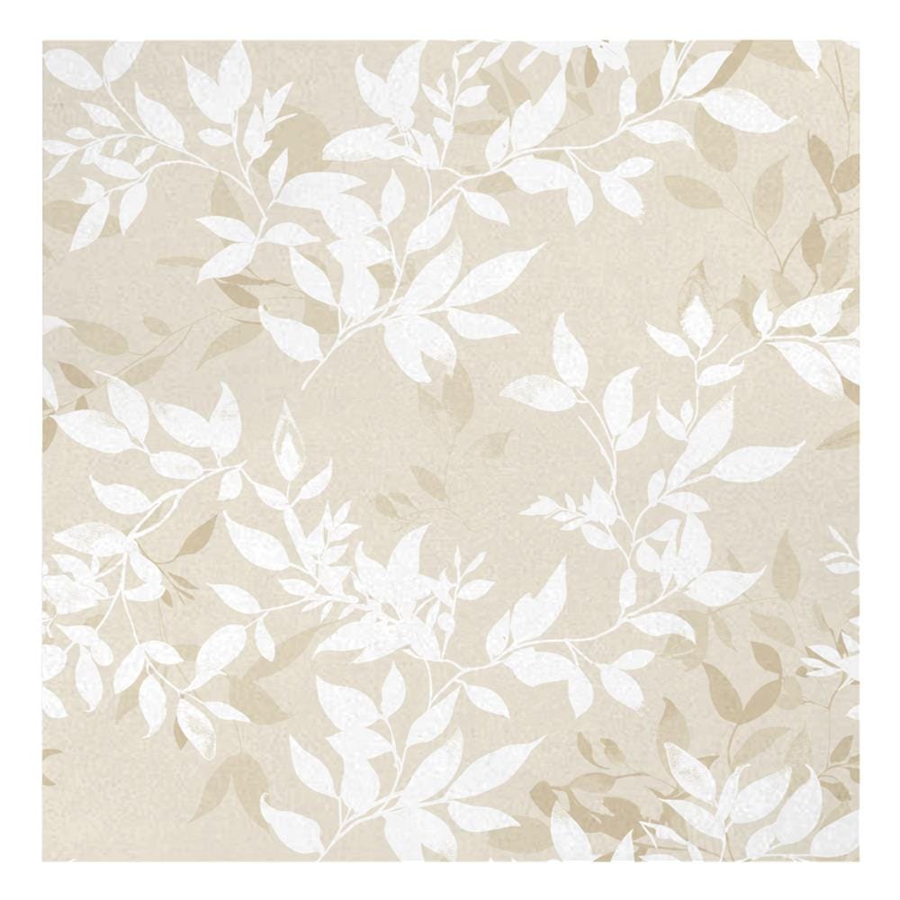 ชุดผ้าปูที่นอน 6 ฟุต (ชุด 3 ชิ้น) HOME LIVING STYLE DUO LEAFY สี BEIGE (แพ็กคู่)