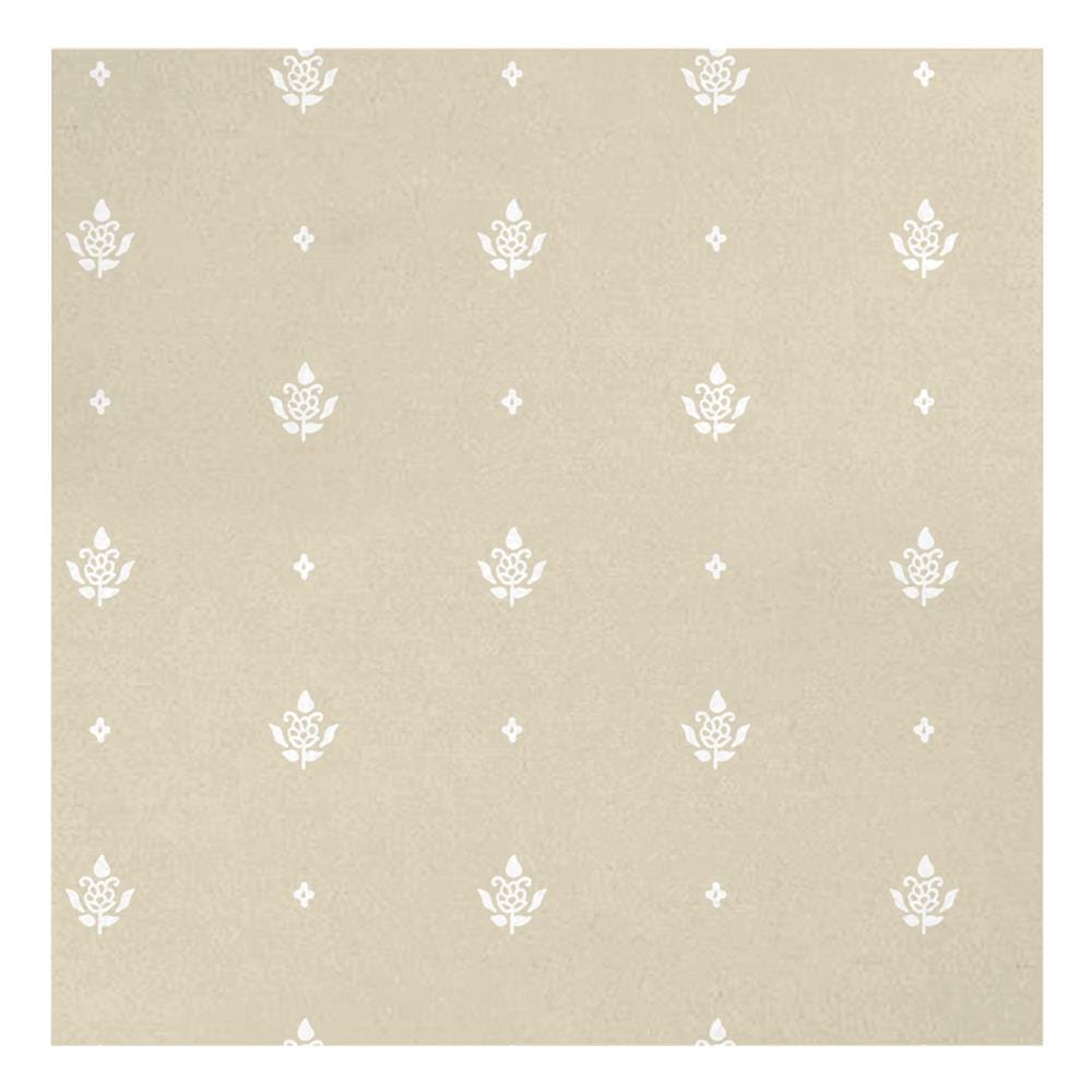 ชุดผ้าปูที่นอน 6 ฟุต (ชุด 3 ชิ้น) HOME LIVING STYLE DUO LEAFY สี BEIGE (แพ็กคู่)