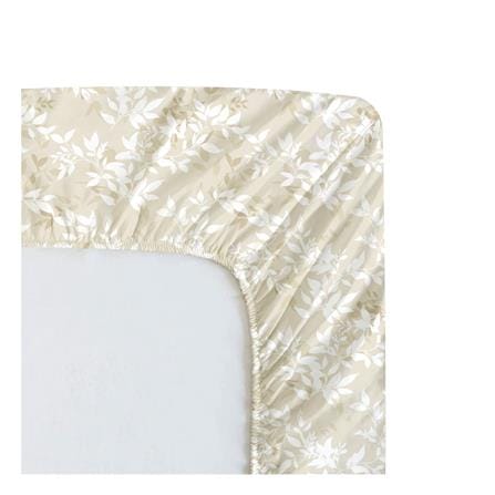 ชุดผ้าปูที่นอน 6 ฟุต (ชุด 3 ชิ้น) HOME LIVING STYLE DUO LEAFY สี BEIGE (แพ็กคู่)_1