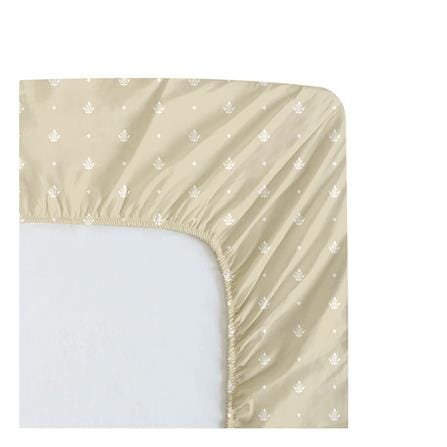 ชุดผ้าปูที่นอน 6 ฟุต (ชุด 3 ชิ้น) HOME LIVING STYLE DUO LEAFY สี BEIGE (แพ็กคู่)_2