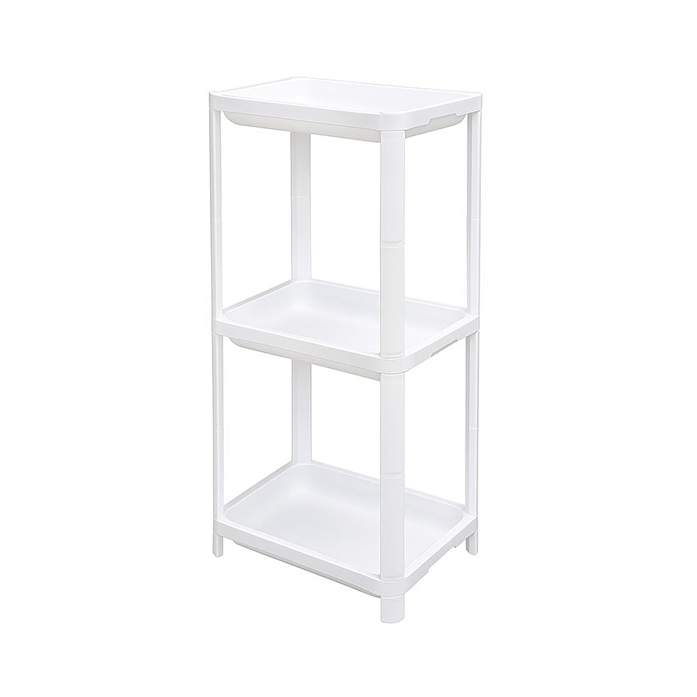 ชั้นวางของ 3 ชั้น STACKO FLEXI 32x42.5x99 ซม. สีขาว