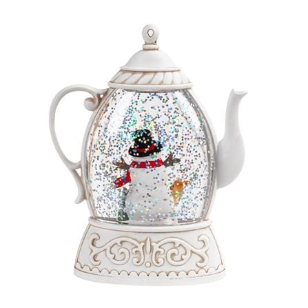 ของตกแต่ง SNAZZ SNOW LAMP 10x13.5 ซม. สีขาว_2