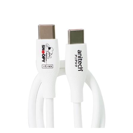 สายชาร์จ TYPE-C to TYPE-C ANITECH SNP-C001 สีขาว_1