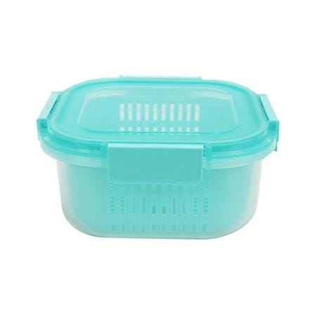 กล่องจัดเก็บในตู้เย็น KECH GRASSY 1,100 มล. สีเขียว/ใส_1