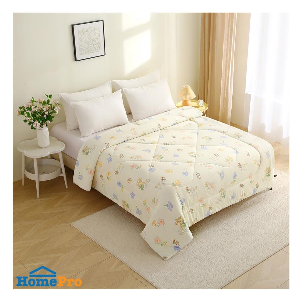 ผ้าห่ม HOME LIVING STYLE MEADOW CAT 70x90 นิ้ว สี CREAM