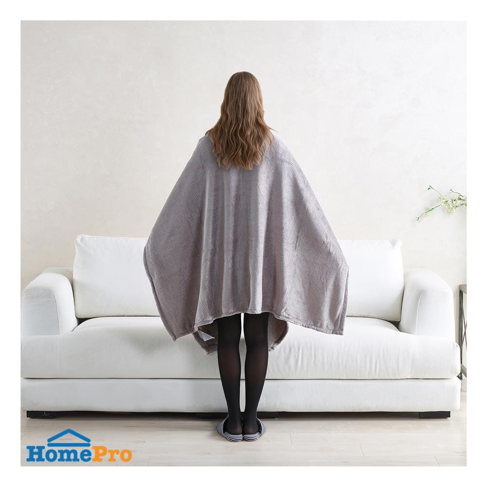 ผ้าห่มคลุมไหล่ HOME LIVING STYLE NEST 50x70 นิ้ว สี BROWN