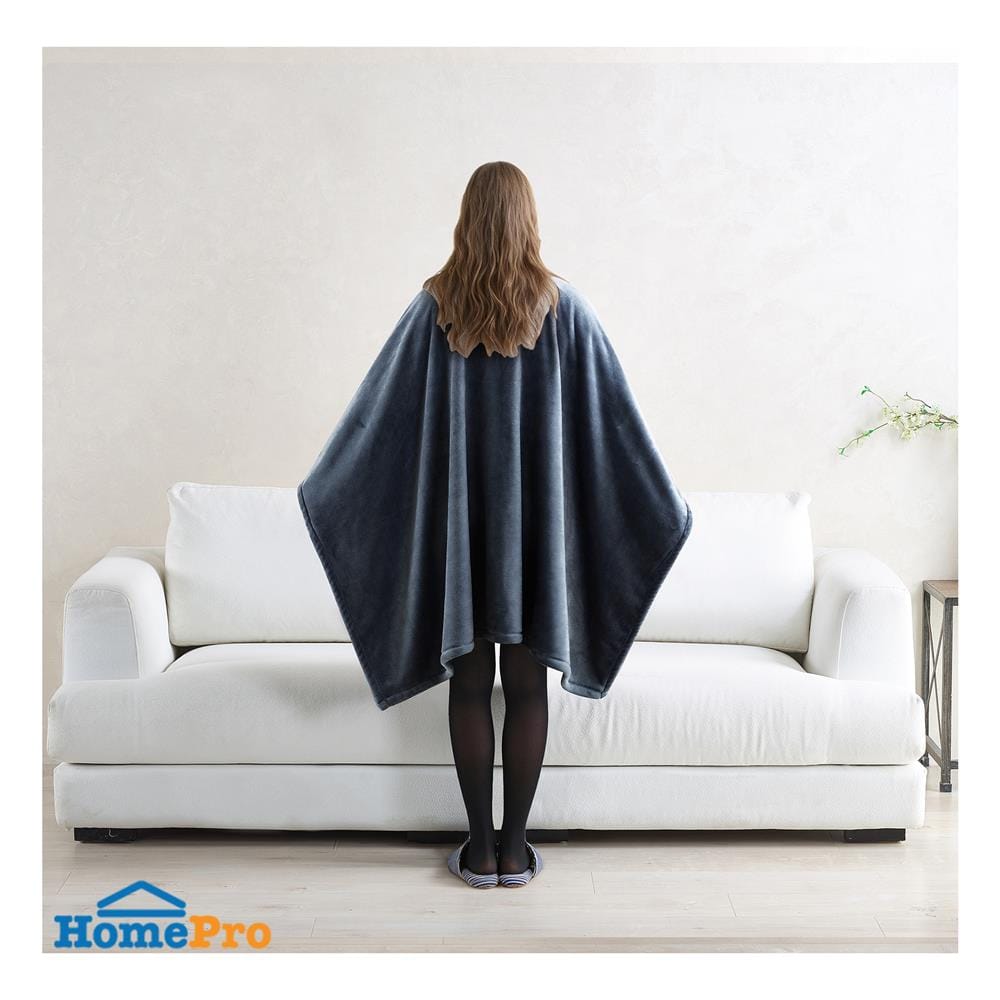 ผ้าห่มคลุมไหล่ HOME LIVING STYLE COZE 50x70 นิ้ว สี NAVY