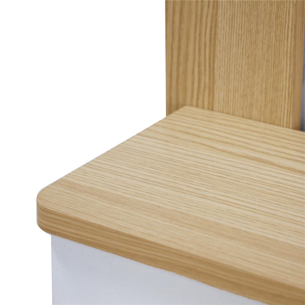 ตู้พระ FURDINI AURA 80 ซม. สี NATURAL OAK/ขาว
