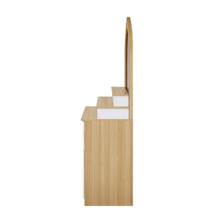 ตู้พระ FURDINI AURA 80 ซม. สี NATURAL OAK/ขาว_5
