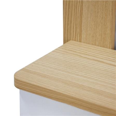 ตู้พระ FURDINI AURA 80 ซม. สี NATURAL OAK/ขาว_8