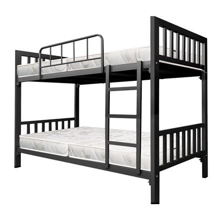 เตียง 2 ชั้น THAIBULL SST2F-TNR4-105 สีดำ/เบาะสีครีม_0