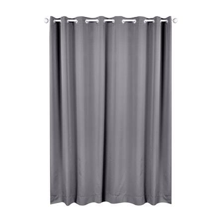 ผ้าม่าน EYELET HOME LIVING STYLE TADEO UV 270x220 ซม. สีเทา_0