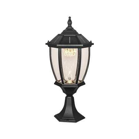 ไฟหัวเสา SOLAR CARINI 1602FL 3 วัตต์ DAYLIGHT/COOL WHITE/WARM WHITE สีดำ_0