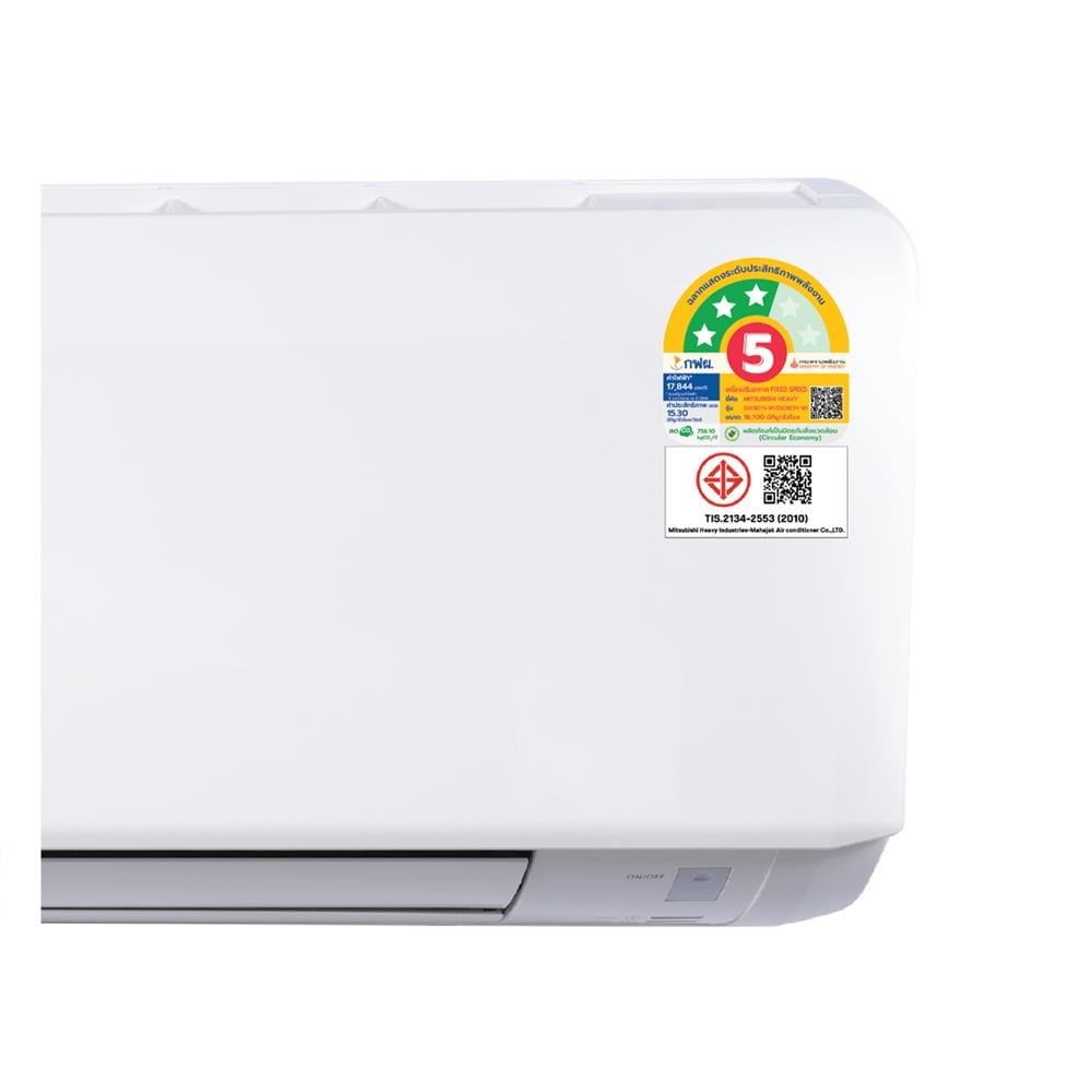 แอร์ผนัง MITSUBISHI HEAVY DUTY DXK18CYV-W1 18700 บีทียู