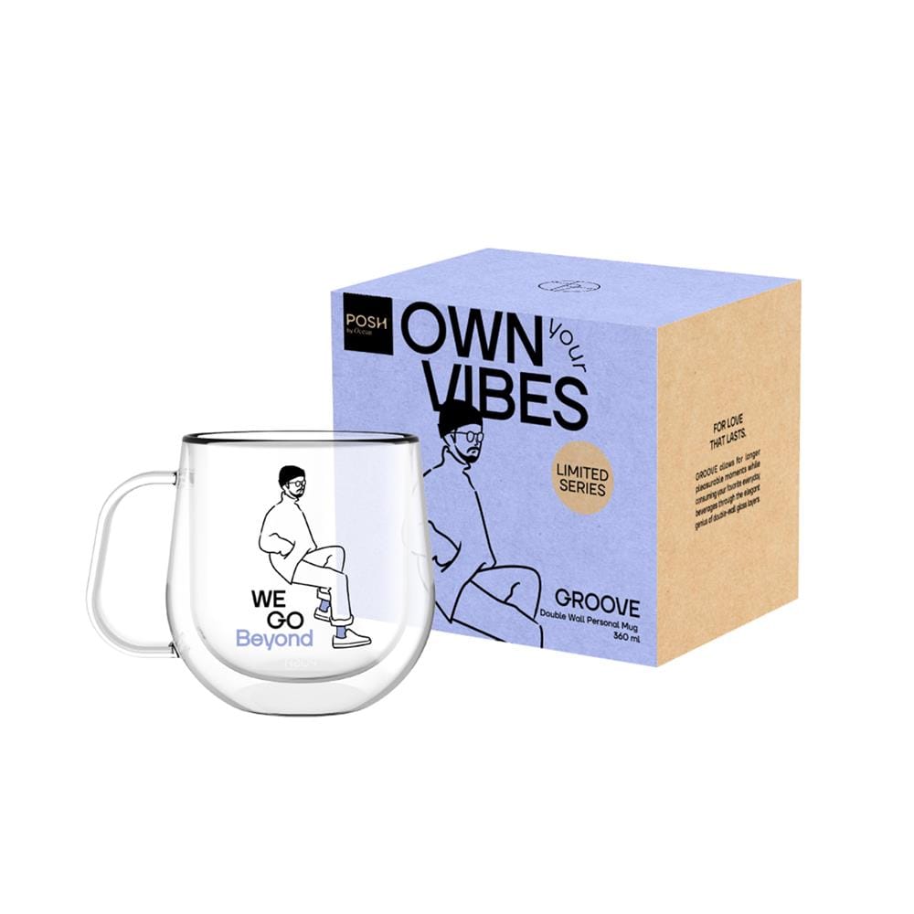 แก้วหู 360 มล. POSH GROOVE MUG BEYOND